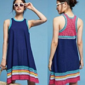 Anthropologie Akemi + Kin Crochet Sleeveless Dress Large